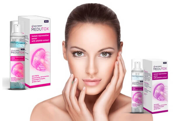 suero facial, mujer